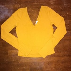 Yellow long sleeve v neck from Nordstrom’s